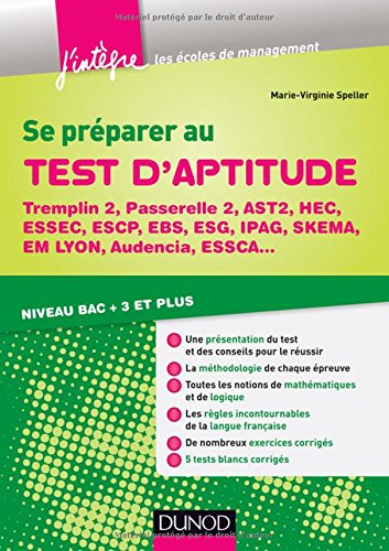 Se préparer au test d'aptitude