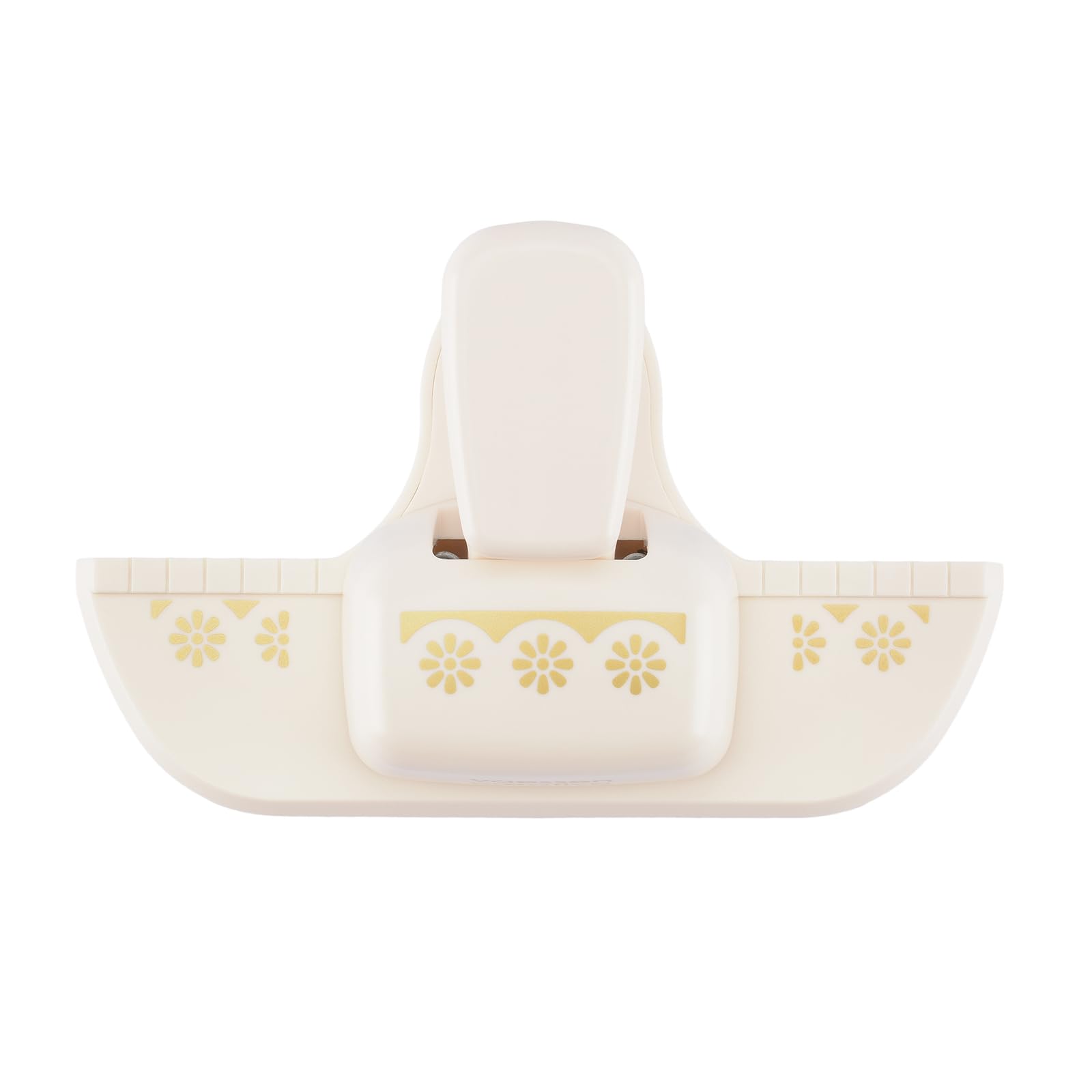 Vaessen Creative Border Punch - Flower - 1,3 x 4,5 cm - Circle Punch for Card Making and Crafting