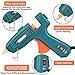 Hot Glue Gun, WEIO Full Size (Not Mini) 60/100W Dual Power Hot Melt Glue Heavy Duty High Temp Melt Glue Gun Kit with 15 Pcs Premium Glue Sticks for Arts, Craft Projects &Sealing Finger Cap
