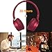 Bluetooth Headphones Wireless Over Ear，Stereo Hi-Fi Headset Linpa World M1 Foldable, 30 Hours Playtimes, Soft Earmuffs, w/Built-in Mic and Wired Mode for PC/Cell Phones/TVthumb 4