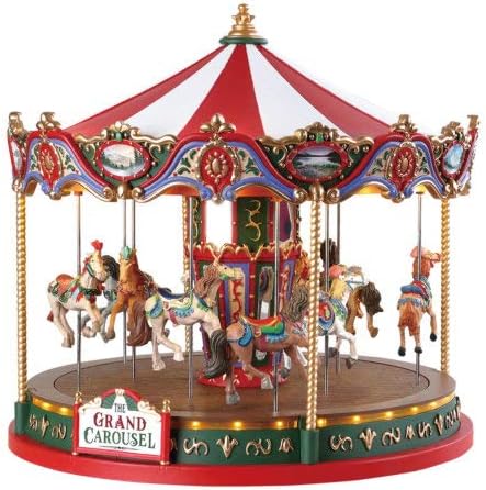 Lemax The Grand Carousel Village Attraction