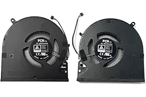 ZAHARA 5V CPU Ventilator CPU+GPU Fan Cooling Fan Cooler Replacement for Razer Blade 15 Advanced RZ09-0409 RZ09-0421 FPG1 DFS5