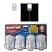 ATB Bright Light- 4 Pack- Portable and Wall-mountable Lamp