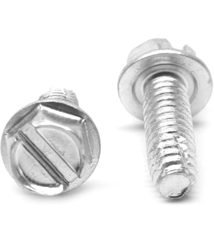 Hex Washer Head Type F Thread Cutting Self-Tapping Screw Zinc 10-24X1/2 | Wurth USA