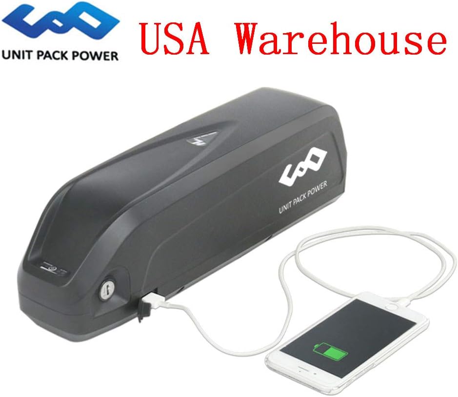 GoodPoint Art E-Bike Battery Lithium 52V 13AH Hailong Battery with USB for 1000W Motor (USA Warehouse) (52V 13AH)