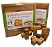 Solid Pentominoes - Wooden Brain Teaser Puzzle