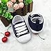 Voberry® Toddler Baby Boys Girls Anti-skid Basic Canvas Sneaker ( 0~6 Month, dark blue)