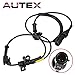 AUTEX ABS Wheel Speed Sensor Front Left/Right 6C3Z2C204BA ALS505 compatible with 2005 2006 2007 2008 2009 2010 Ford F-250 Super Duty F-350 Super Duty