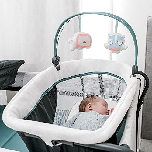Ingenuity Smart and Simple Portable Playard with Changing Table, Play