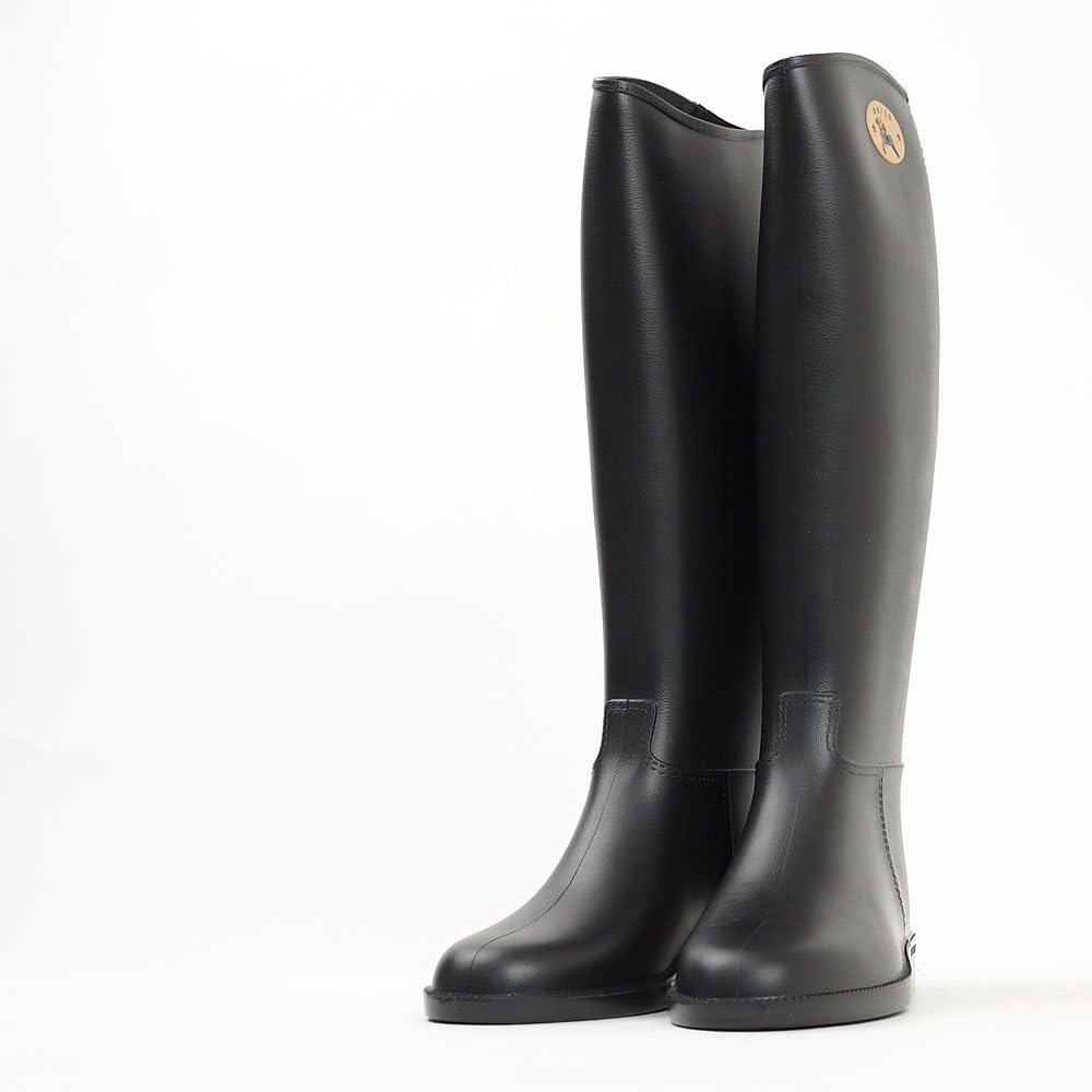 Amazon Dafna ウィナー フレックス ラバーレインブーツダフナ Winner Flex Boots 正規代理店商品 40 ロゴ有り ブラック Dafna ダフナ シューズ バッグ