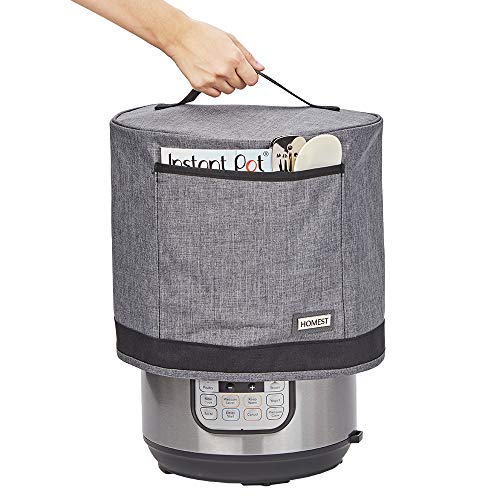 HOMEST Dust Cover With Pockets For Instant Pot 6 Quart, Insulated