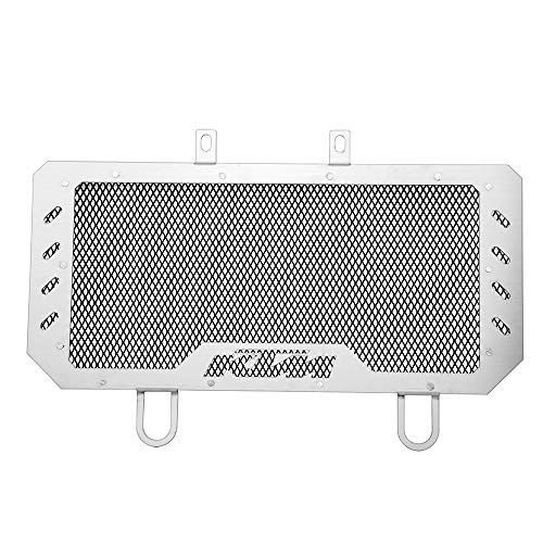 FATExpress Motorcycle Aluminum Stainless Steel Radiator Guard Grill Grille Mesh Cover Bezel Protector for 2017-2018 KTM Duke 250 390 17-18 (Black)
