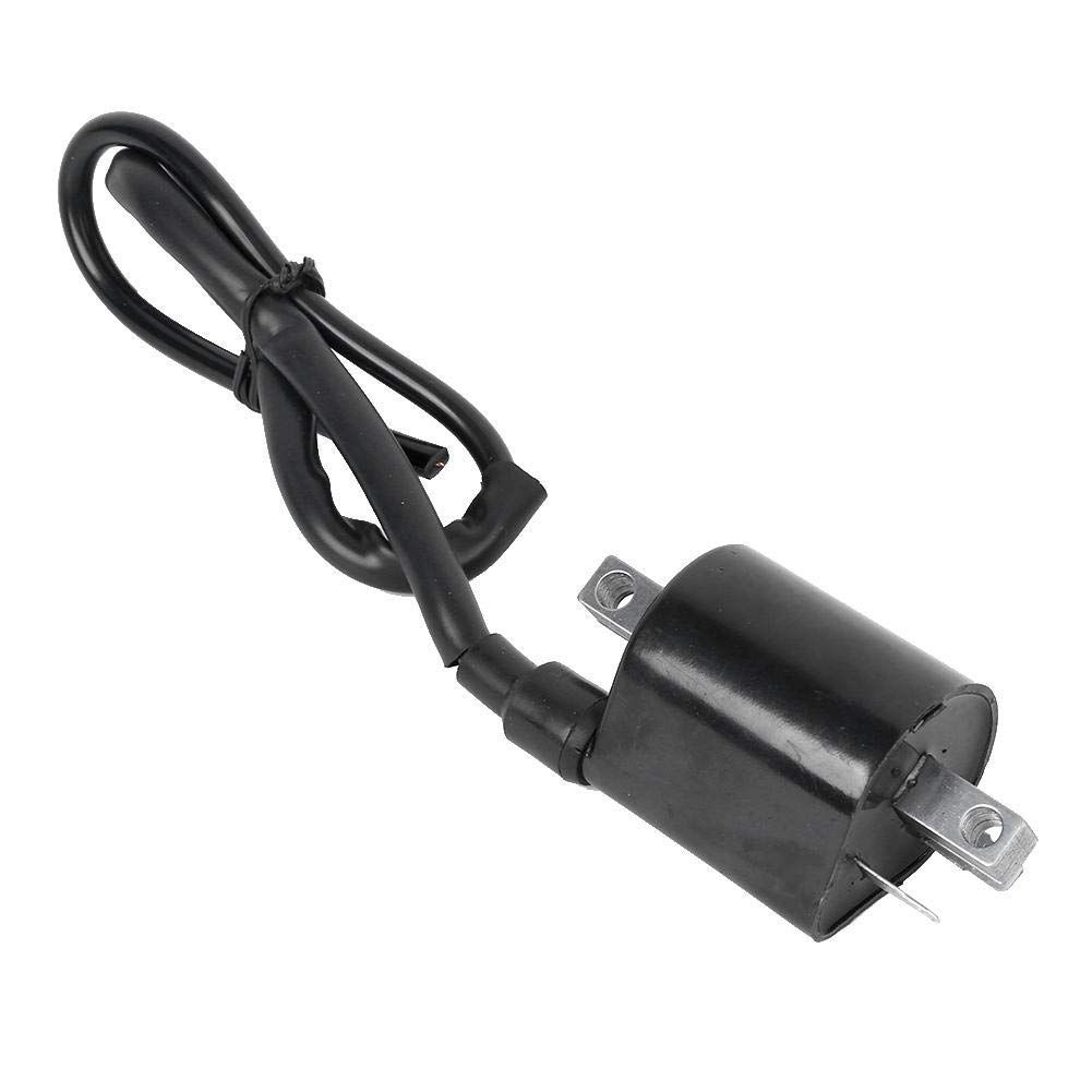 Qiilu Motorcycle Ignition Coil, Ignition Coil Motorcycle Accessories Fit for Virago 535 XV535 1987-2000