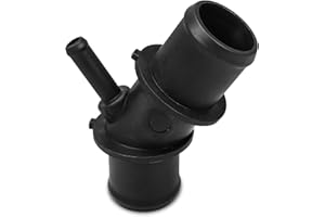 HUQUZN Upper Radiator Hose Connector Coolant Pipe Adapter Fit for Toyota RAV4 2009 2010 2011 2012 Replace 16571-0V020 165710V020 16057-36011 1605736011