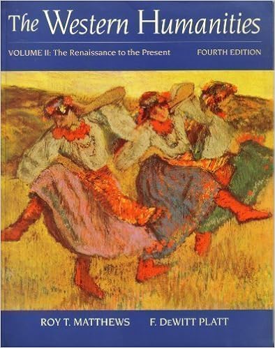 Amazoncom The Western Humanities Volume 2 9780767415958 - 