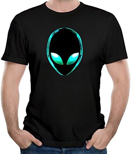 Men's Alienware Head T Shirts Funny Printing Shirt