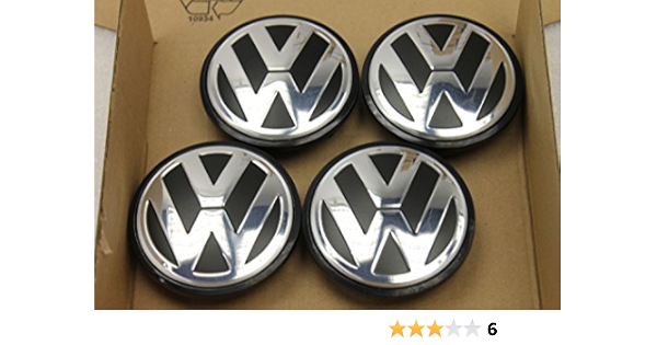 4 unidades Original Volkswagen Golf Passat Touran 3b7601171 Buje Tapa para llantas fa1874