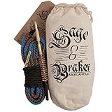 Gun Cleaning Kits by Sage & Braker. Detachable Bronze Brush Makes for The Fastest, cleanest and Easiest Way to Clean Your Shotgun, Rifle and Handgun's bore. (9mm.357 Cal.380 Cal.38 Cal)