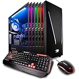 iBUYPOWER Gaming PC Desktop Trace 9220 Liquid Cooled Overclockable i7-8700K, NVIDIA Geforce RTX 2070 8GB, Z370 Motherboard, 16GB RAM, 1TB HDD, 240GB SSD, AC WiFi, Win 10 64-bit, RGB Case, VR Ready