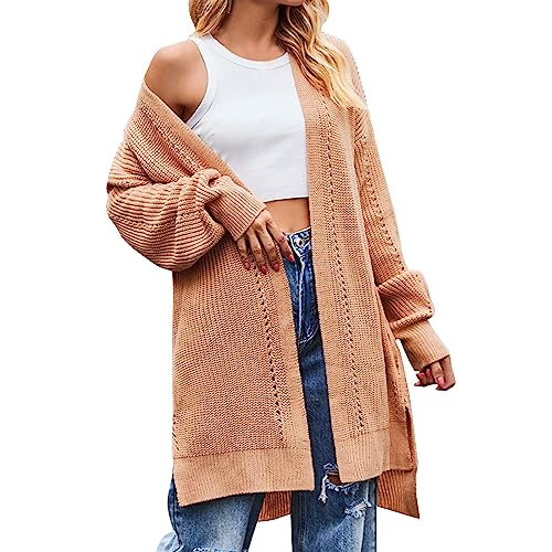 ADJHDFH Cardigan With Pockets For Women Blue Black