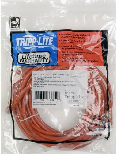 Tripp Lite 2.13 M 7 Ft Cat6 U/UTP Cat6 (UTP) Orange - Image 3
