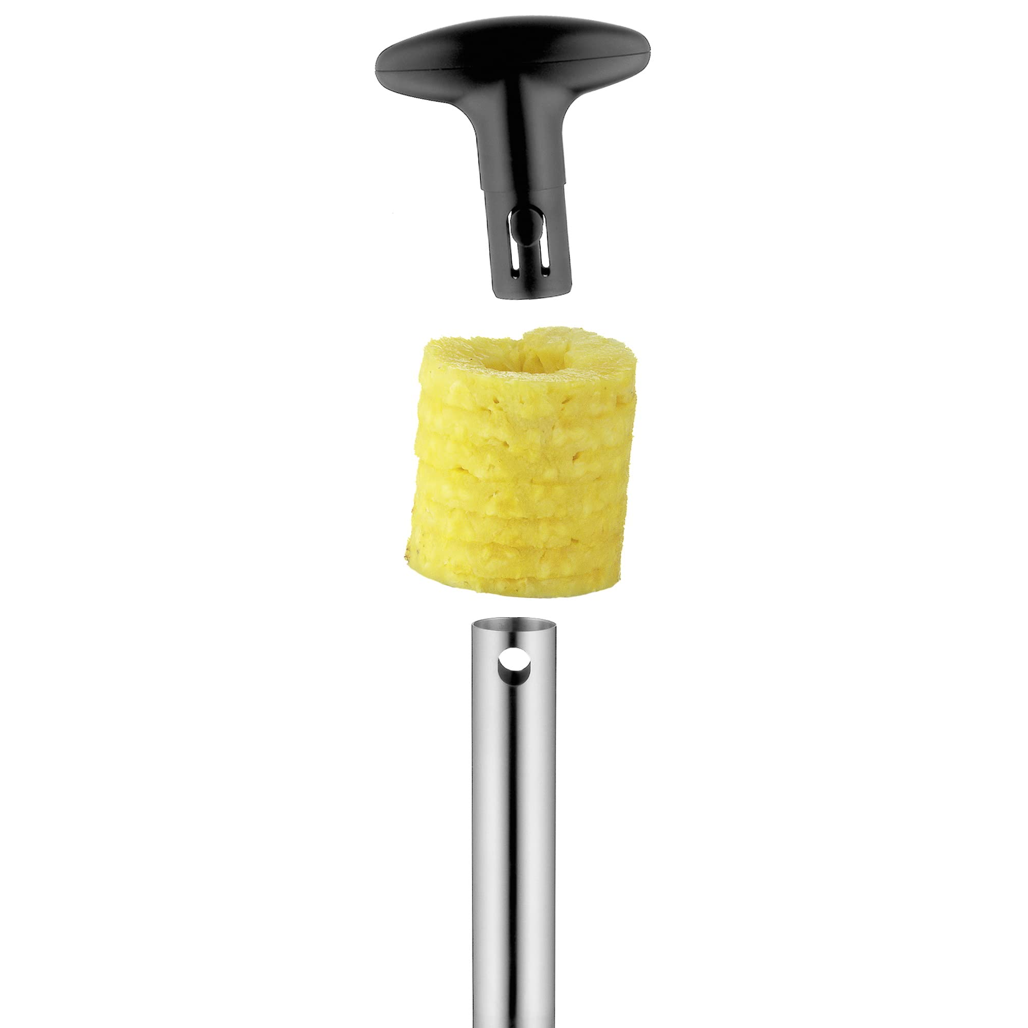 WMF Gourmet Ananasschneider, Ananasteiler schneidet Ringe, löst das Fruchtfleisch komplett aus der Frucht, Cromargan Edelstahl, spülmaschinengeeignet 4