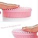 Fairy Baby Bath & Shower Silicone Loofah Brush for Face and Body Gentle Scrub-Massage Brush