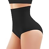 Ecogoose Tummy Control Shapewear Underwear for Women,Seamless Faja Body Shaper Briefs,High Waist Shorts Panties