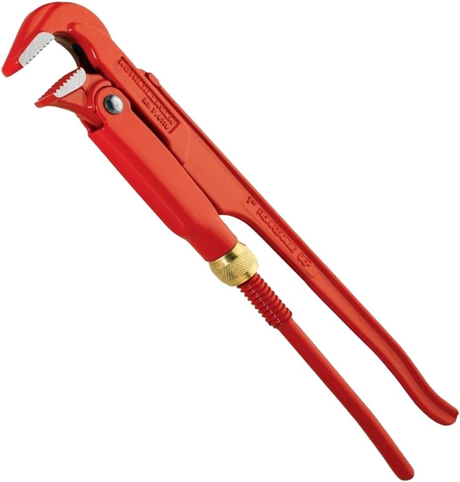 Rothenberger 7.0112X Pipe Wrench, Red, 90 Degree 2Inch Amazon.co.uk DIY & Tools