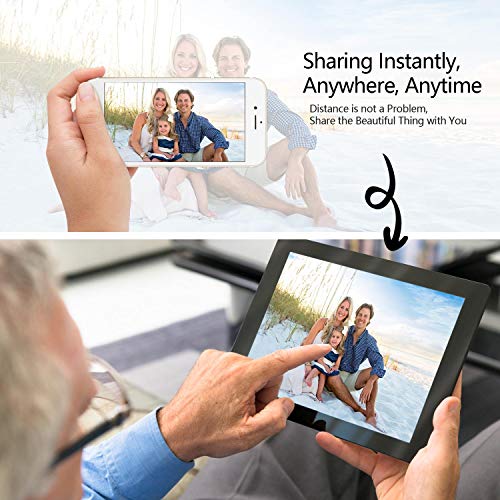 Digital Picture Frame WiFi YENOCK 10.1" Touch Screen 1280 800 Built in