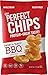 Ips Protein Chips BBQ Flavor - Baked Healthy Gluten-Free, Non-GMO Food - Crunchy Delicious Barbecue Snacks for Kids/Diet with ½ the Fat of Fried Crisps - 4oz Bags 6 Pack (Packaging may vary)