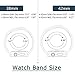 AdMaster Compatible for Apple Watch Bands 38mm 40mm,Soft Silicone Replacement Wristband Compatible for iWatch Apple Watch Series 1/2/3/4 - M/L Midnight blue/Vintage rose