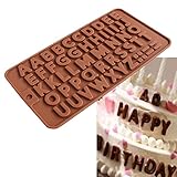 Kemilove 26 Letter Silicone Chocolate Cake Mold Mould Crafts Cookie Candy Ice Cube