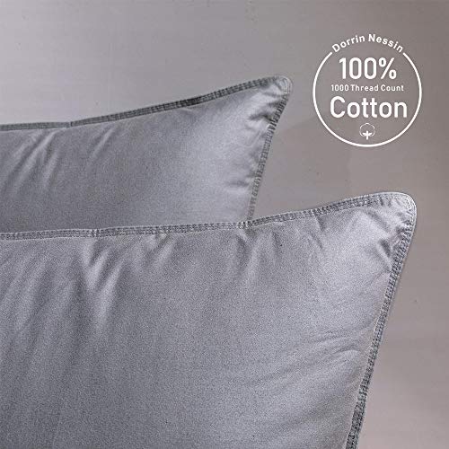 Dorrin Nessin Premium Siberian Goose Down Feather Pillows for Sleeping