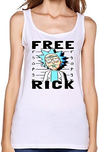 Custom ,Style,Women's Free Rick Rick And Morty Tank-tops Cotton-padded Waistcoat
