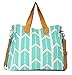 Teal Arrows Weekender Tote Bag