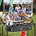 GYMAX Outdoor Stove, 3-Burner High Pressure Propane Gas Camp Stove with Detachable Legs, Perfect for Camping Patio, 225,000-BTUthumb 4