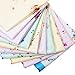 Zhanmai 20 Pieces Handkerchiefs for Women Vintage Floral Soft Cotton Embroidered Ladies Handkerchief for Tea Party Favors(Style 1)