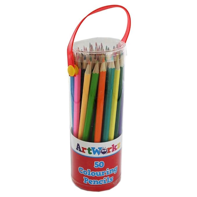 Colouring Pencils Set of 50 Amazon.co.uk Kitchen & Home