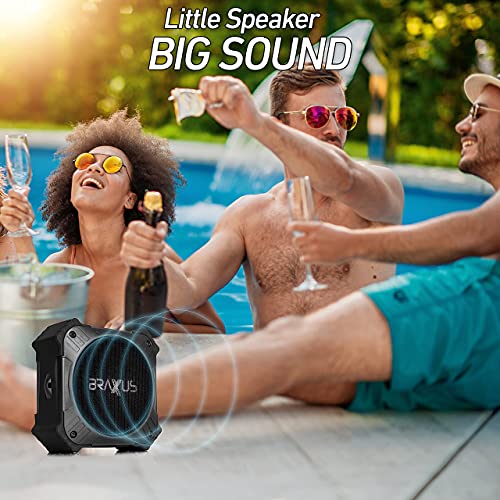 Solar Bluetooth Speaker, Golf Cart Bluetooth Portable Speaker, TWS, 5w