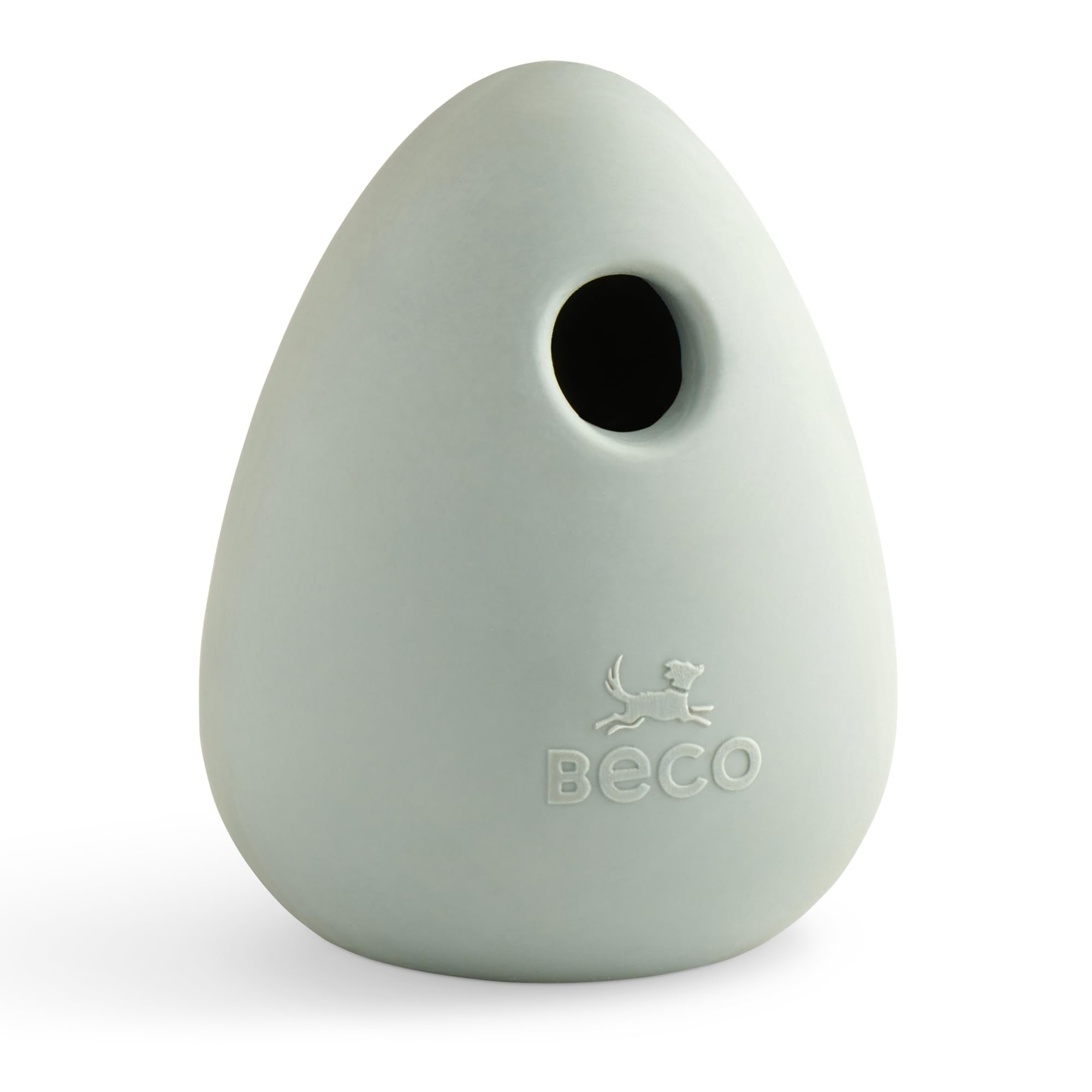 Beco Dog Toy - Natural Rubber Boredom Buster Enrichment Toy, Treat Ball - Green — image 1