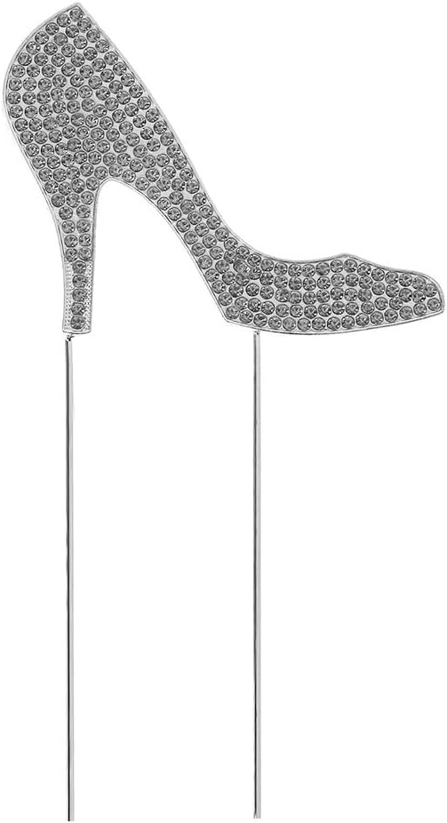 Amazon Com Rhfemd High Heel Shoes Glitter Cake Topper Dessert