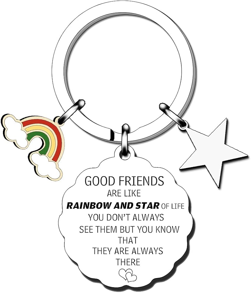 Rainbow keyring giftsRainbow in someone else’s cloud