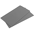 Falling in Art 6 * 12 Linoleum Carving Blocks, 2 Pack Soft Stamp Rubber Blocks for Crafts and Artists Printmaking, Gray,1/8" Thick