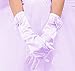 Princess Dress up Party Accessories - 3 Piece Gift Set: Gloves, Tiara and Wand (Lavender Purple)