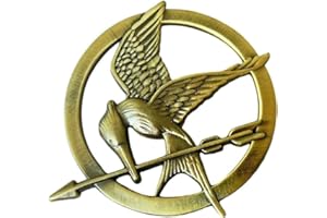 SAKESUKE The Katniss Everdeen Cosplay Prop Rep Mockingjay Pin Brooch Badge