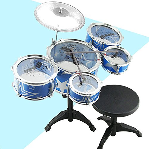 DEESEE(TM) Random Classical Jazz Drum Drum Children Musical Toys Kids