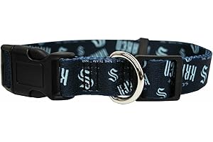 LITTLEARTH Seattle Kraken Pet Dog Collar Medium