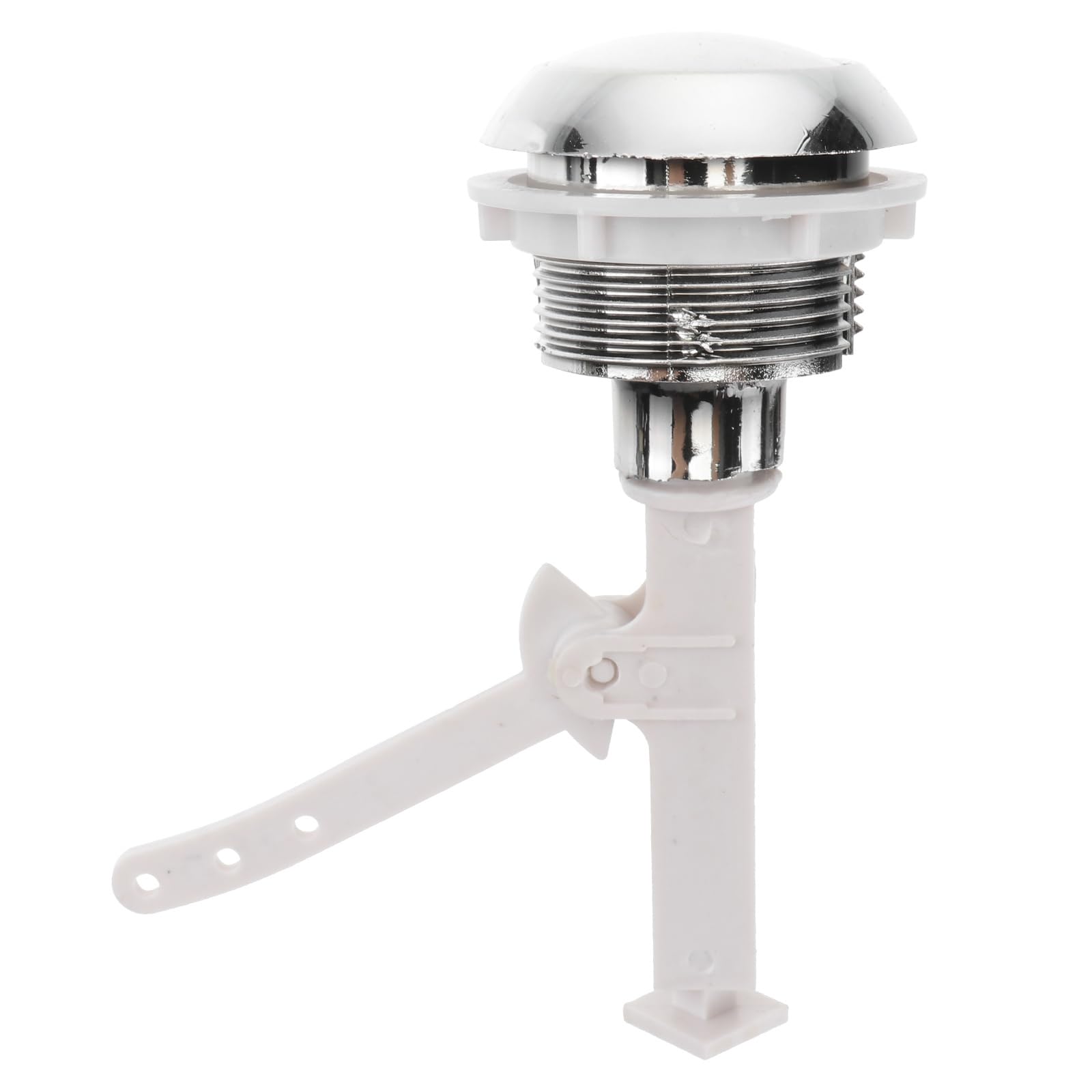 Operitacx Toilet Button Flush Replacement 4.7X2.2 Inch Push Button Flush Valve for Toilet Tank Bathroom and Hotel Use