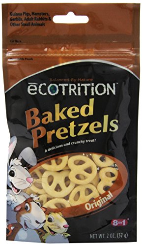 Ecotrition Baked Pretzels For Small Animals, 2-Ounce (P-84109) - Thumbnail 5